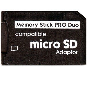 MicroSD to Memory Stick PRO Duo Adapter
